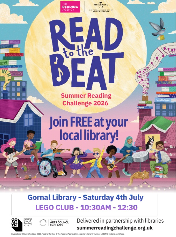 Gornal Library - Summer Reading Challenge Launch Day